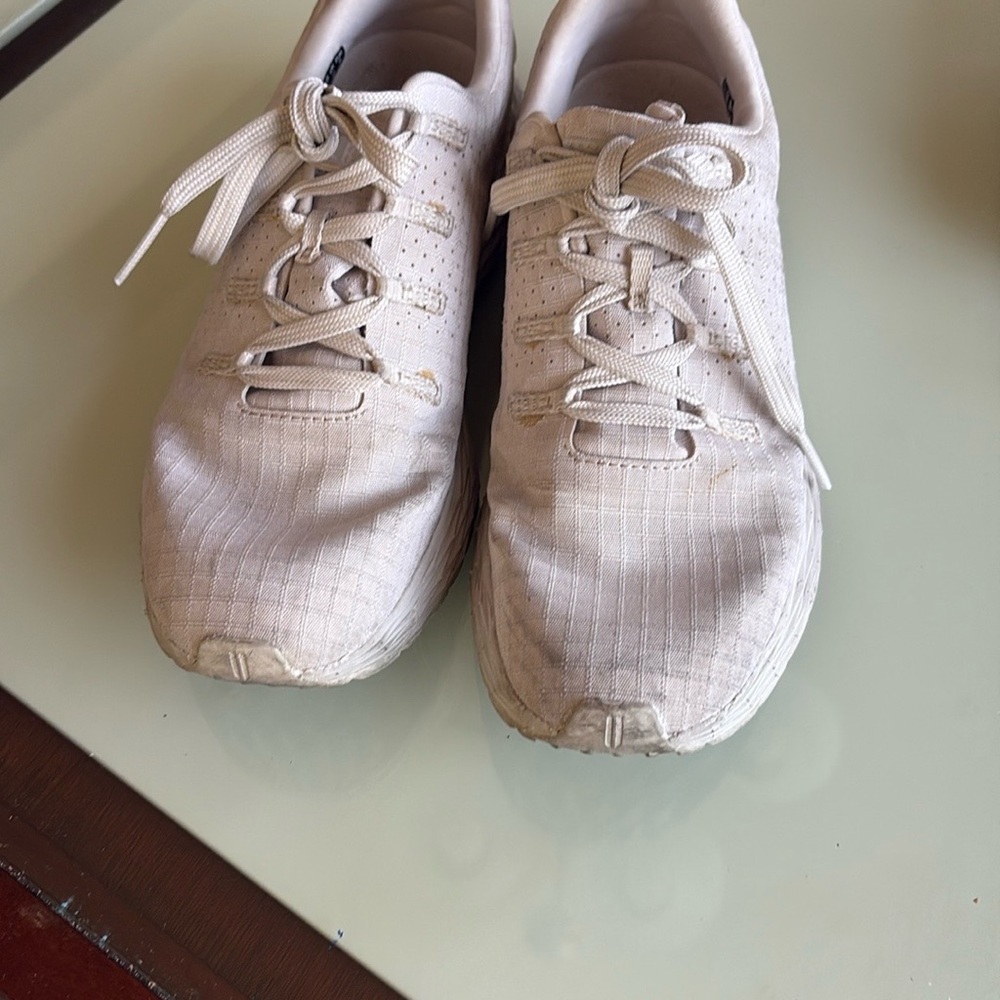 NOBULL Cream All Day RipStop Sneakers with Textured Mesh Upper